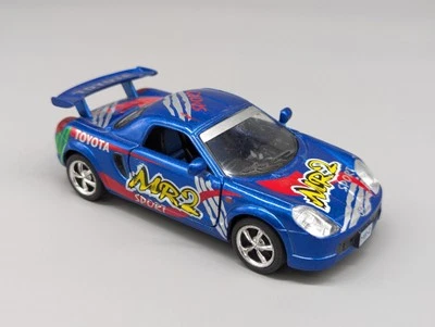 Kinsmart KT 5026 Blue Toyota MR2 Sport 1:32 Diecast Pullback Car 041624AST - Image 1 of 4