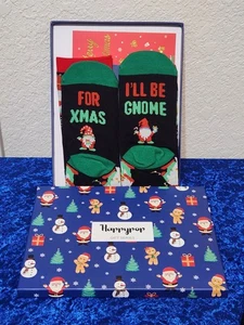 Happypop Christmas Socks ~ Gift Series ~ Womens Size 7-14 Or Mens 6-13 - Picture 1 of 4