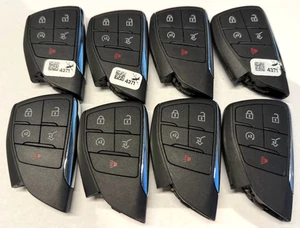 LOTE DE 8 MANDOS A DISTANCIA LLAVERO INTELIGENTE OEM CHEVROLET YG0G21TB2 5 BOTONES - Imagen 1 de 3