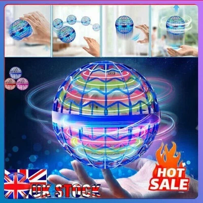 Pro Flying Ball Space Orb Magic Mini Drone UFO Boomerang Boy Kids Toy Child Gift