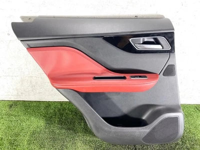 17-20 JAGUAR F-PACE REAR LEFT LH SIDE INTERIOR DOOR PANEL TRIM COVER PANEL OEM - Image 1 of 3