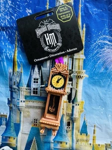 2025 Disney Parks Haunted Mansion Grandfather Clock Ornament New - Picture 1 of 1
