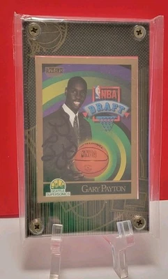 加里·佩顿名人堂签名 1990 Skybox #365 RC 新秀卡墨水签名 — 第 1/4 张图片