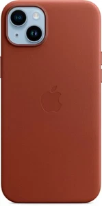 ☡☡☡ Funda de cuero Apple nueva en caja para MagSafe para iPhone 14 Plus - Umber ◡� - Imagen 1 de 8