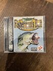 Fisherman's Bait A Bass Challenge Sony PlayStation 1 Sport Video Game CIB PS1