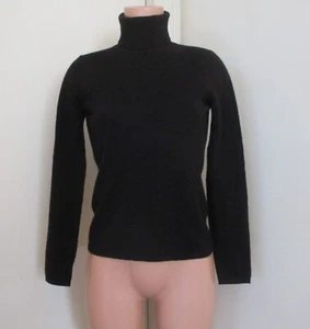 FWM FENN WRIGHT MANSON CASHMERE BLACK TURTLENECK PULLOVER SWEATER, SIZE S - Picture 1 of 9