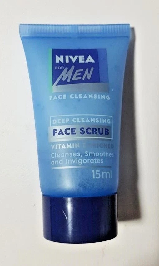 Nivea for Men Deep Cleansing Face Scrub Travel Size 15ml - image 1 of 1