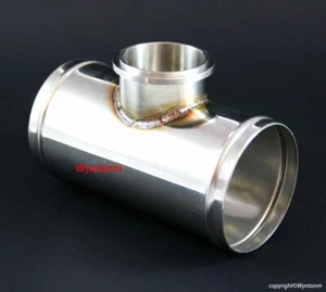 50MM BOV Blow off V Band Turbo  2.5" OD 304 Stainless Steel Charge Pipe Q QR - Bild 1 von 1