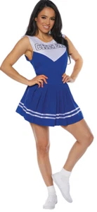 Cheer Adult Blue Costume - Underwraps - Picture 1 of 3