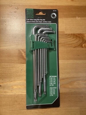 9pc Extra Long Star Key Torx Bits - Image 1 of 4