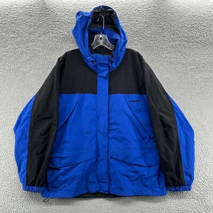 Montbell Jacket Womens Large L Blue GoreTex Long Sleeve Winter Snow Ski Jacket - Picture 1 of 12