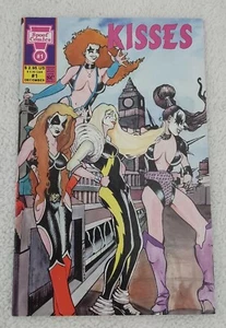 Kisses Spoof Comics # 1 Frauen 1992 Rock Band Sammlerstücke Memorabilia - Bild 1 von 3