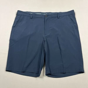 Greg Norman Blue Lightweight Casual Golf Shorts Tag W40" Actual Mens W42" - Picture 1 of 10