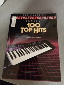 Dan Coates Electronic Keyboard Series 100 Top Hits Paperback  - Picture 1 of 7