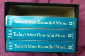 Today's Most Beautiful Music Volumes 1-6 Columbia 8-Track Tape Box Set -Tested - Picture 1 of 3