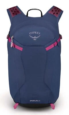 Osprey Sportlite 20 Wanderrucksack Alkaline / Hotspot Pink dunkelblau pink Neu - Bild 1 von 3