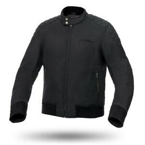 Fabric Jacket City Spyke Bomberone Black Size L