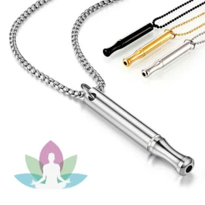 Quit Stop Smoking Vaping Breathing Necklace Breathlace stress Anxiety Relief New - Picture 1 of 14