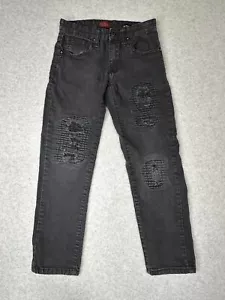 Truth Substance Common Sense Jeans Youth 8 (24X22) Black Denim Skinny Kids Boys - Picture 1 of 11
