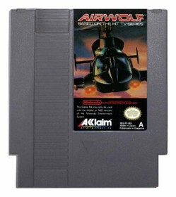 AIRWOLF (NES Game) Air Wolf A