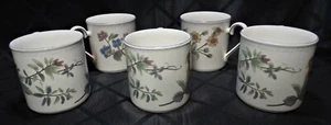Mugs (6), Mikasa, Fruit Panorama, Country Classic, 8oz., Smooth Sided - Picture 1 of 6