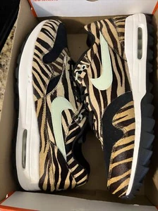 Nike Air Max 1 G NRG Tiger Stripes Clay Orange DH1301-800 Golf Shoes Size 9 - Picture 1 of 6