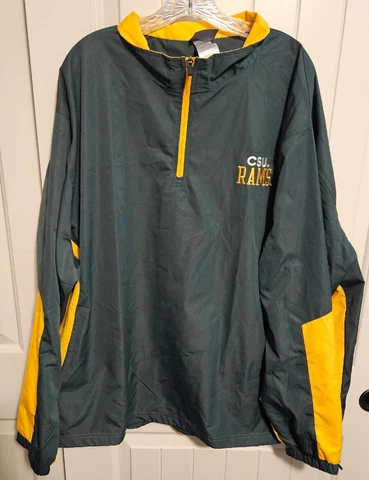 Knights Apparel Colorado State University Jacket Men's Size 2XL Green Cover