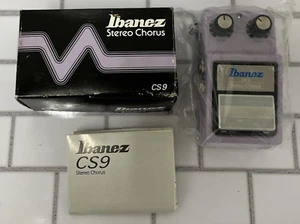IBANEZ CS9 STEREO CHORUS *OPEN BOX *NEW *UNUSED - Imagen 1 de 21