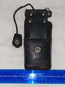Motorola Handy talkie radio pouch/holder, leather