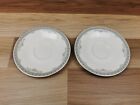 2 x Royal Doulton York H5100  Spare 15.5cm Saucers (Look Unused)