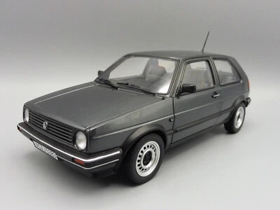 VW Golf II CL 1988 1/18 Norev 188556 Volkswagen GRIS MÉTALLIQUE - Photo 1/4
