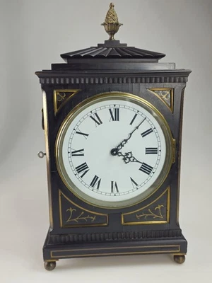 Regency London Twin Fusee Bracket Clock Case Spares or Repairs - Image 1 of 4