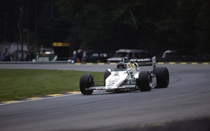 WILLIAMS FW08C JACQUES LAFFITE EUROPEAN GRAND PRIX 1983 35MM SLIDE PHOTOGRAPH #2 - Picture 1 of 2