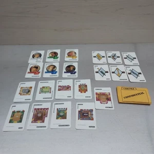 1992 Clue Board Game - Replacements Cards w/ Envelope Only Complete No. 00045 - Picture 1 of 11