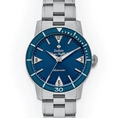 Nuevo reloj automático para hombre Zodiac ZO9211 Super Sea Wolf Skin Diver Foto 1 de 2