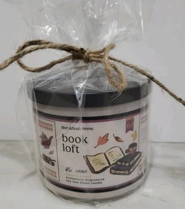 Book Loft 3 Wick Candle Bath & Body Works 14.5 Oz Brand New - Picture 1 of 3