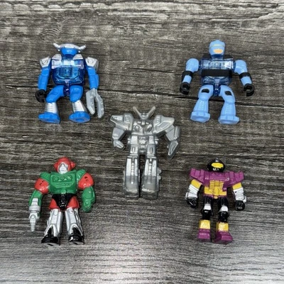 Sonic Rangers Lite Brix Lite Up Transformers Robots Rubber PVC Mini Figures Lot - Image 1 of 3