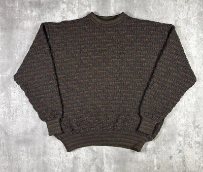 Vintage Tricots St Raphael Sweater Pullover Multicolor Wool size XL - Image 1 of 4