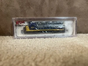 N Gauge 48610 Atlas CSX GP40-2 Cab 6221 Brand New Mint Tested - Picture 1 of 2
