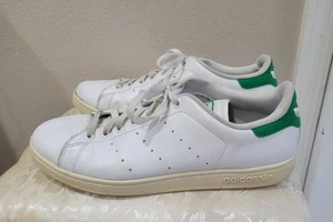 Adidas Schuhe Herren Größe 11,5 US Stan Smith 2 Original Grün Weiß - Bild 1 von 5