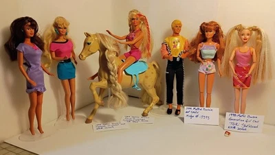 Lote De Colección Años 80/90 Mattel Barbie & Friends Midge Hot Skating,Tori Generation Girl + Foto 1 de 4