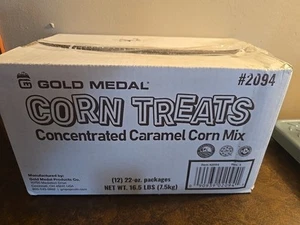 Nuova medaglia oro concentrato caramello mais mix 16,5 libbre scatola scadenza 2/2026 - Foto 1 di 2