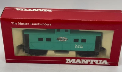 Mantua Train Car HO 726-022 Heavy 30' Caboose New York Central Vintage - Image 1 of 3