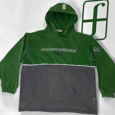 Forum Snowboards Sudadera con Capucha Años 90 Para Hombre Mediana  Foto 1 de 4