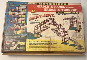 Kenner Viga Motorizada Panel Puente Autopista Conjunto de Construcción 8 Constructores De Colección - Imagen 1 de 12