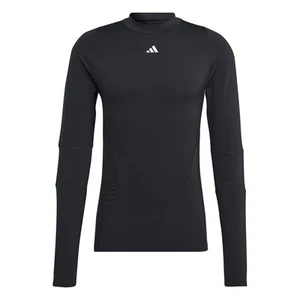 adidas Mens Techfit COLD.RDY Long Sleeve Top Baselayer - Picture 1 of 2