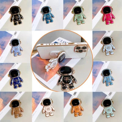 Cute Astronaut Kickstand Stand Bracket Phone Case Holder For Samsung S23 S22 S21 - Image 1 of 4