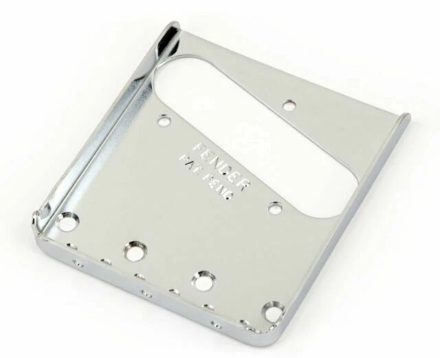 Fender 0054162000 Vintage Telecaster Bridge Plate - Chrome