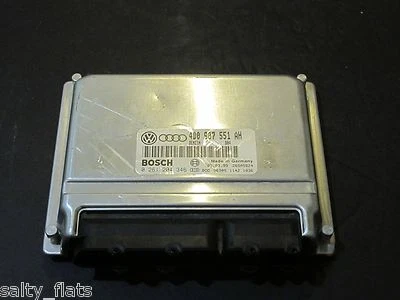 Computadora Volkswagen Passat 98-00 Audi A4 A6 ECU 2,8 L 4D0 907 551 AH Quattro OEM Foto 1 de 4