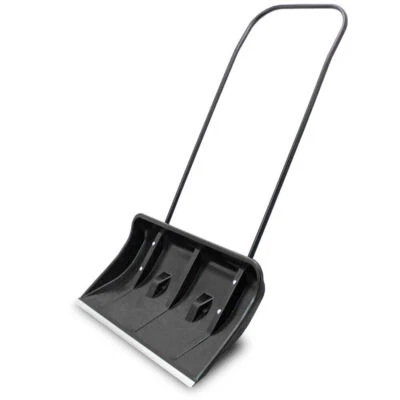 Schneeschieber Schneeschild Schneeschippe mit Bügelgriff 80cm Schwarz 1x BITUXX - Bild 1 von 4